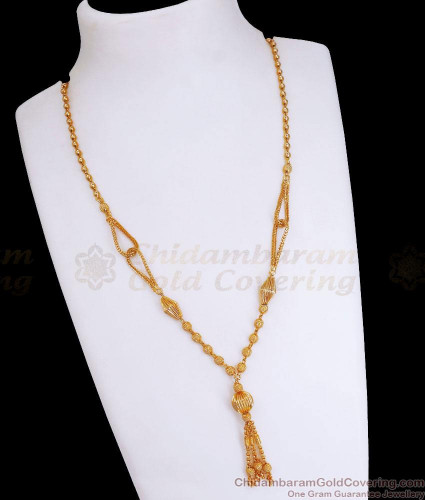 Traditional Gold Plated Pendant Short Mangalsutra Chain SMDR2241