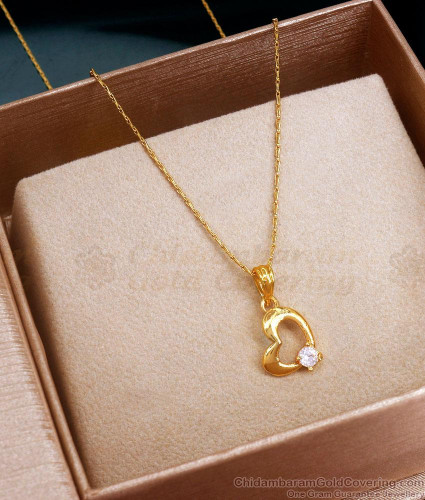 Stylish Heart Pendant Gold Imitation Pendant Collection SMDR2255