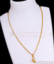 Buy Dual Heart Design Gold Pendant Necklace SMDR2284 Buy Dual Heart Design Gold Pendant Necklace SMDR2284