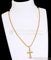 Buy Plain Cross Pendants Online 1 Gram Gold Jewellery SMDR2349 Buy Plain Cross Pendants Online 1 Gram Gold Jewellery SMDR2349