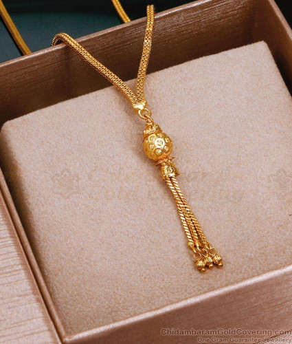 One gram gold ball chains hotsell