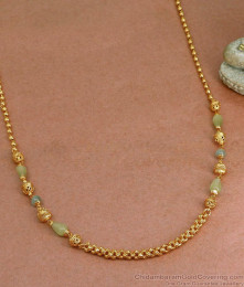 Guarantee Black Beads Mangalsutra Type Gold Plated Short Chain Collections Buy Online SMDR490