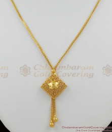 Fancy Gold Plated Pendant Chain Design Buy Online SMDR246 Fancy Gold Plated Pendant Chain Design Buy Online SMDR246