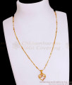 Latest Gold Plated Heart Shaped Locket Chain Online SMDR2502 Latest Gold Plated Heart Shaped Locket Chain Online SMDR2502