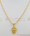 Tamil Om Murugan Traditional Gold Plated Short Chain Collection Online SMDR261