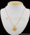 Amazing Heart Handmade Gold Pendant Chain Lovers Day Present For Girls SMDR263