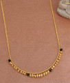 Light Weight Black Beads Necklace Design Shop Online SMDR2639