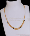 Light Weight Black Beads Necklace Design Shop Online SMDR2639