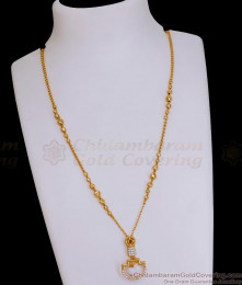 Stylish Hanging Pearl Gold Plated Mangalsutra For Women SMDR2646 Stylish Hanging Pearl Gold Plated Mangalsutra For Women SMDR2646