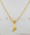 New Arrival Fancy Collection Gold Plated Pendant Short Chain Online SMDR265