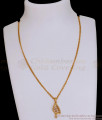 New Model One Gram Gold Pendant Chain Design Shop Online SMDR2653 New Model One Gram Gold Pendant Chain Design Shop Online SMDR2653