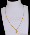 Attractive Heart Shaped White Stone Gold Necklace For Daily Wear SMDR2665 Attractive Heart Shaped White Stone Gold Necklace For Daily Wear SMDR2665