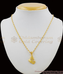 Artistic Leaf Design Gold Pendant Short Chain New Arrival SMDR267 Artistic Leaf Design Gold Pendant Short Chain New Arrival SMDR267