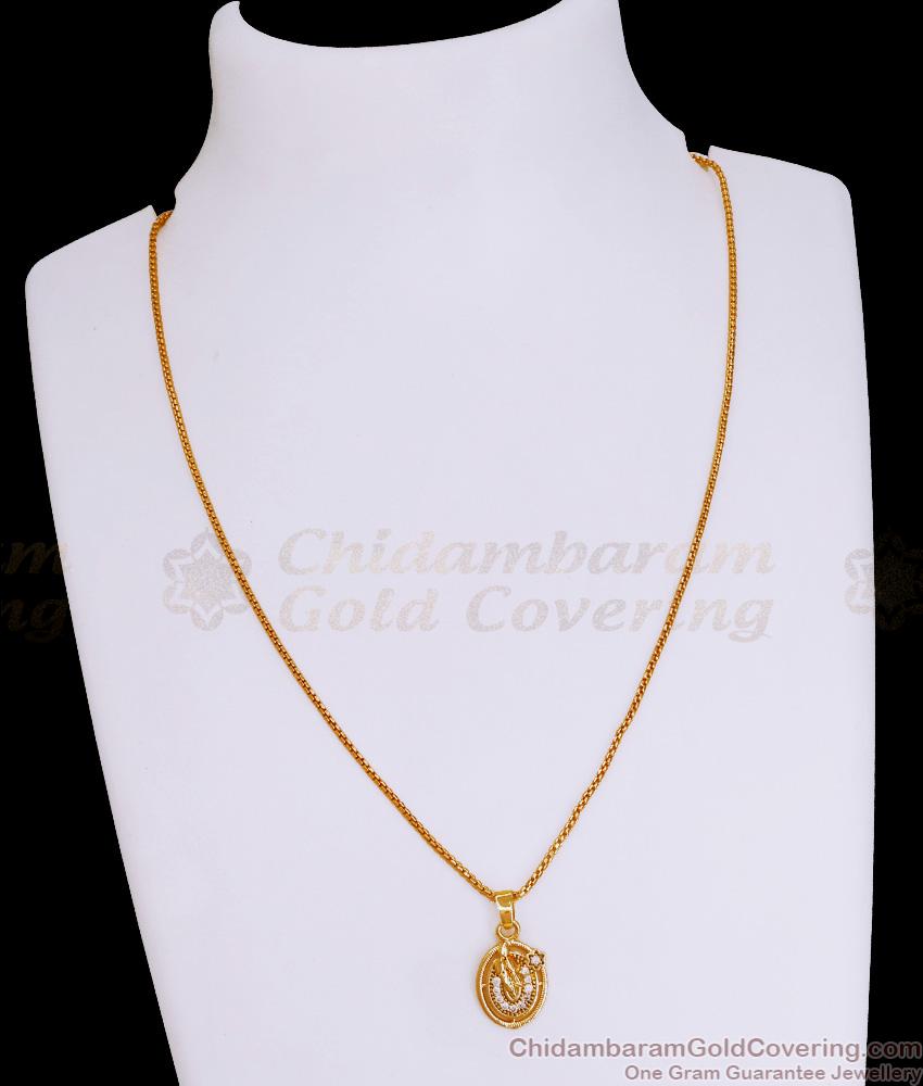 Light Weight Gold Imitation Stone Pendant Chain Shop Online SMDR2683 Light Weight Gold Imitation Stone Pendant Chain Shop Online SMDR2683