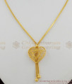 Heart Design Valentine pendant Dollar Chain Simple Gifts For Lovers SMDR269