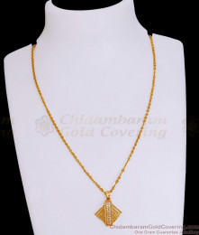 New Model Gold Imitation Ad Stone Pendant With Interlock Chain SMDR2700 New Model Gold Imitation Ad Stone Pendant With Interlock Chain SMDR2700