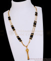Premium Quality 2 Line Black Beaded Nallapusalu Thalu Chain Design SMDR2713 Premium Quality 2 Line Black Beaded Nallapusalu Thalu Chain Design SMDR2713