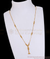 18Kt Gold Imitation Milagu Mani Plain Mangalsutra For Daily Use SMDR2723