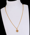 Regular Use Flower Design Ad Stone Pendant Chain Gold Imitation Jewelry SMDR2754 Regular Use Flower Design Ad Stone Pendant Chain Gold Imitation Jewelry SMDR2754
