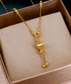 Plain One Gram Gold Mangalsutra Chain For Married Women SMDR2762