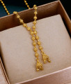 High Quality Milagu Mani Gold Pendant Thali Chain Design Online SMDR2763