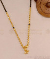 Real Gold Look Milagu Mani Mangalsutra Thali Chain For Married Women SMDR2773