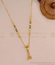 High Quality Micro Gold Polish Mangalsutra Karimani Sara Collections SMDR2775