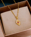 Stylish Ad Stone Gold Covering Pendant Chain At Affordable Price SMDR2804