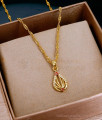 Light Weight Gold Imitation Ad Stone Droplet Pendant Chain Online SMDR2808