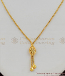 Fancy Light Weight Gold Tone Pendant Chain Droplet Model For Regular Use SMDR281 Fancy Light Weight Gold Tone Pendant Chain Droplet Model For Regular Use SMDR281