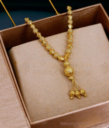 New Arrival Gold Beaded Short Mangalsutra Chain Design Shop Online SMDR2817