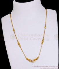 Latest Micro Gold Plated Short Pendant Chain Modern Mangalsutra Collections SMDR2826