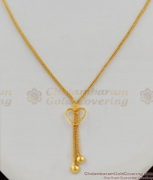 Gold Tone Pendant Short Chain Heart Model Valentines Day Special Gift For Girls SMDR283 Gold Tone Pendant Short Chain Heart Model Valentines Day Special Gift For Girls SMDR283