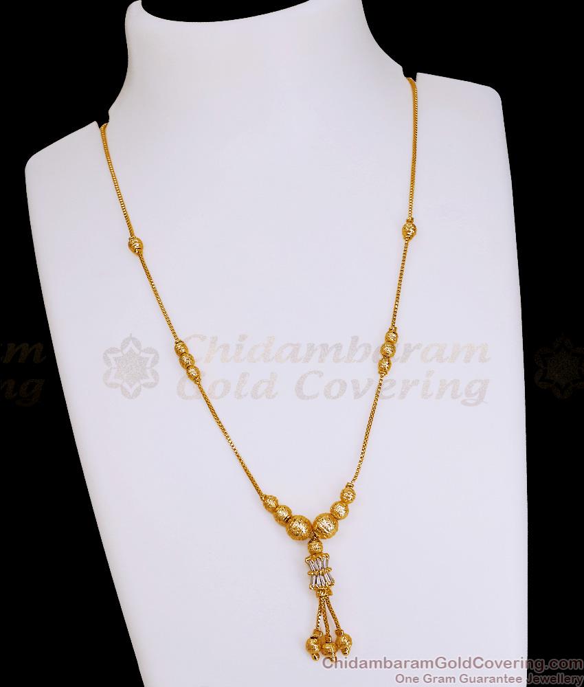 Light Weight Gold Imitation Zircon Stone Pendant Chain Beads Design SMDR2837 Light Weight Gold Imitation Zircon Stone Pendant Chain Beads Design SMDR2837