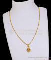 New Arrival White Stone Gold Pendant Necklace For Women SMDR2843 New Arrival White Stone Gold Pendant Necklace For Women SMDR2843