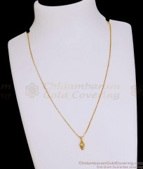 Buy Green Stone Skull Bone Gold Pendant Chain Design Online SMDR2849 Buy Green Stone Skull Bone Gold Pendant Chain Design Online SMDR2849