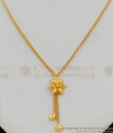 Plain Gold Tone Simple Light Weight Chain With Pendant New Arrival Online SMDR285