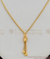 Imitation Gold Pendant Chain Light Weight Jewelry Collections For Office Use SMDR286