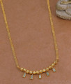 High Quality Green Ad Stone Gold Plated Necklace For Party Wear SMDR2862 High Quality Green Ad Stone Gold Plated Necklace For Party Wear SMDR2862