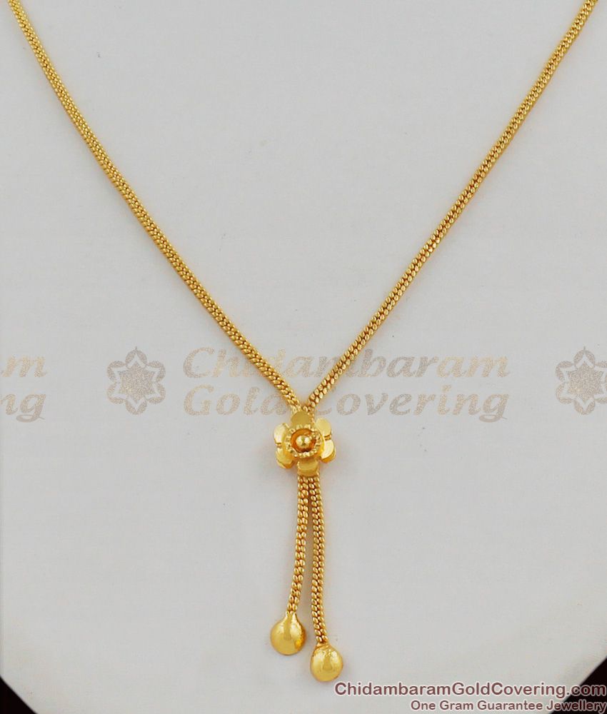 New Arrival Gold Tone Light Weight Pendant Chain Best Gifts For Lovers SMDR287