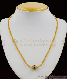 Gold Inspired Multi Stone Ball Pattern Light Weight Pendant Short Chain New Collection SMDR289 Gold Inspired Multi Stone Ball Pattern Light Weight Pendant Short Chain New Collection SMDR289