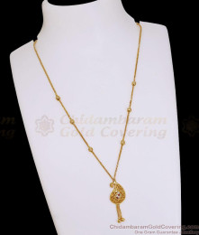 Traditional One Gram Gold Mango Stone Pendant Beads Chain SMDR2891 Traditional One Gram Gold Mango Stone Pendant Beads Chain SMDR2891