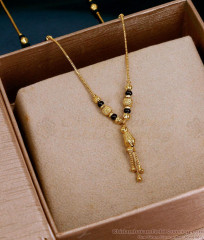 Latest Black Design 1 Gram Gold Mangalsutra Chain Online SMDR2893 Latest Black Design 1 Gram Gold Mangalsutra Chain Online SMDR2893