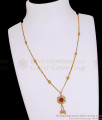 Buy Gold Plated Ruby Stone Floral Pendant Mangalsutra SMDR2904 Buy Gold Plated Ruby Stone Floral Pendant Mangalsutra SMDR2904