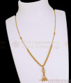 Latest Gold Plated CZ Ball Pendant Textured Mani Chain SMDR2905 Latest Gold Plated CZ Ball Pendant Textured Mani Chain SMDR2905