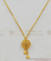 Thin Fancy Design Beautiful Gold Aspiring Small Pendant Dollar Chain SMDR296