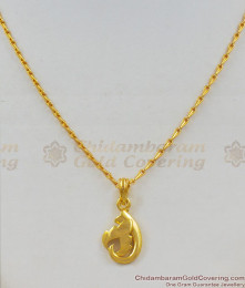 Golden Plain Leaf Design Short Chain Collection For Womens Buy Online SMDR401 Golden Plain Leaf Design Short Chain Collection For Womens Buy Online SMDR401