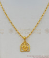Ayangaran Vinayagar Pendant Short Chain Gold Plated Jewellery Collection SMDR402