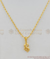 One Gram Gold Plain Swan Design Short Chain Collection For Womens Buy Online SMDR408