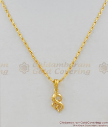 One Gram Gold Plain Swan Design Short Chain Collection For Womens Buy Online SMDR408 One Gram Gold Plain Swan Design Short Chain Collection For Womens Buy Online SMDR408